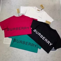Burberry 字母T恤,短T; Size:S-L