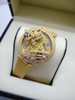 Cartier·黃金蜜蜂寶石女士石英腕表Size:直徑40mm