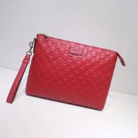 Gucci•新‌款經典手拿包 紅色 size:33.5*​24*4cm
