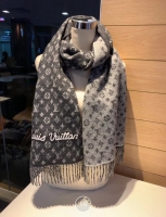 Louis Vuitton•男士最新山羊‎絨​‎圍巾100%純羊絨 Size:38*190cm