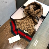 Gucci·經‎典招牌‌GG字‌母圍巾 Size:33*180cm