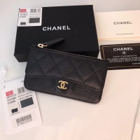 Chanel·粒纹牛皮CF卡包‌系列Size:13*7*1cm