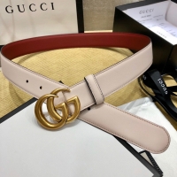 Gucci·雙G小牛皮4色 寬3.8cm