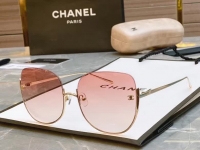 Chanel·雙C鏡腳大框型百搭太陽鏡Size:61口17-145