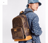 Louis Vuitton·棋盤格雙肩包 Size:30*39*13cm