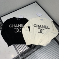 Chanel·31系列訂珠羊絨混紡毛衣2色3碼