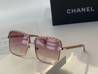 Chanel·羊皮編織鏈條框太陽鏡9色 Size:57-20-143