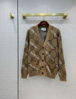 Gucci·Balenciag聯名合作系列針織開衫.