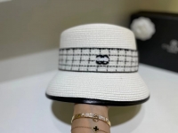 Chanel·包邊細辮禮帽漁夫帽