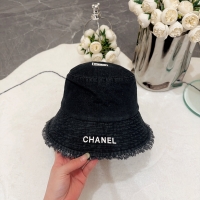 Chanel·中古風牛仔漁夫帽