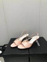 Chanel·經典漆皮珍珠高跟涼鞋35-39碼/跟高5.5cm