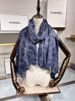 Chanel·小香山茶花亮片長巾Size:110*200cm
