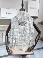 Chanel·小香山茶花亮片長巾Size:110*200cm