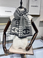Chanel·小香千鳥格羊絨圍巾Size:38*190cm