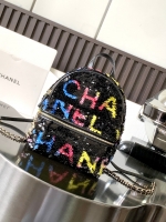 Chanel·亮片雙肩包Size:25*21*15cm
