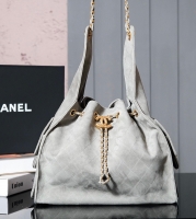 Chanel·走秀款磨砂皮購物袋
