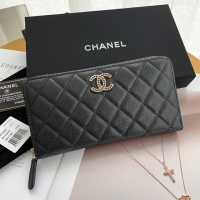 Chanel·經典水晶點鉆拉鏈錢包Size:19.5*10*3cm